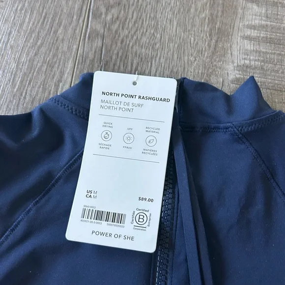 Athleta North Point Rashguard - Picture 5 of 9